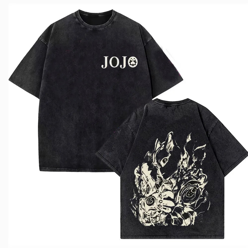 JoJo's Bizarre Adventure Gyro Zeppeli Washed Tee