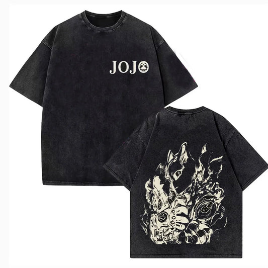 JoJo's Bizarre Adventure Gyro Zeppeli Washed Tee