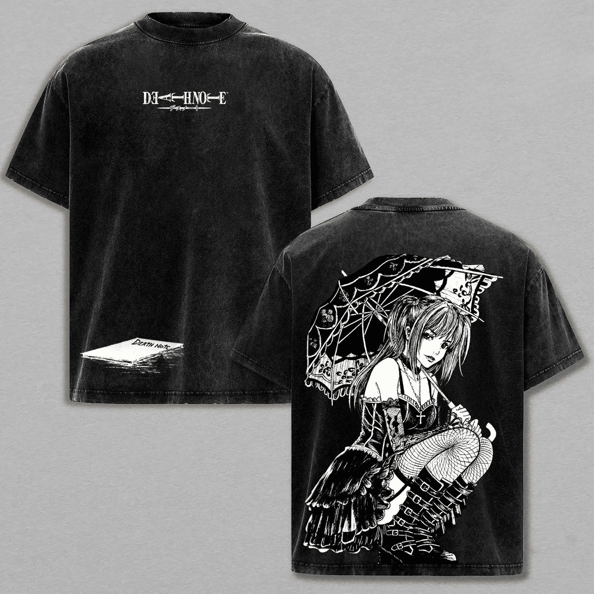 Death Note MisaMisa Washed Oversized Tee