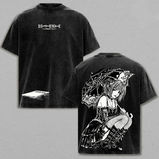 Death Note MisaMisa Washed Oversized Tee