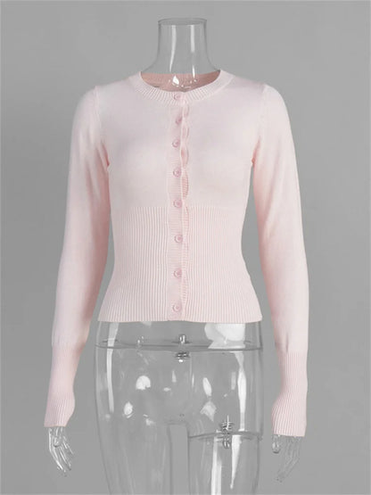 Ribbed Knit Cardigan