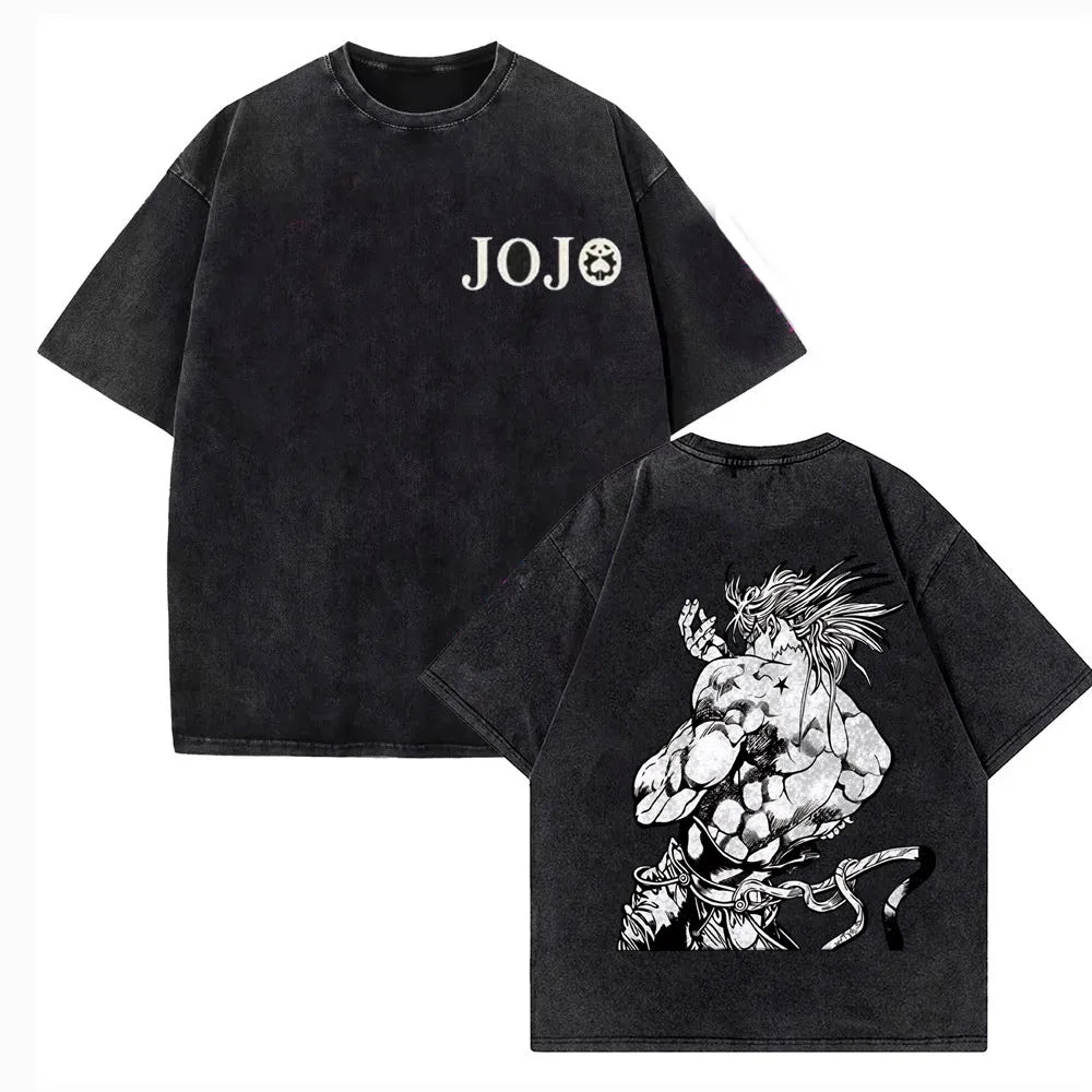 JoJo's Bizarre Adventure Gyro Zeppeli Washed Tee