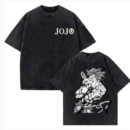 JoJo's Bizarre Adventure Gyro Zeppeli Washed Tee
