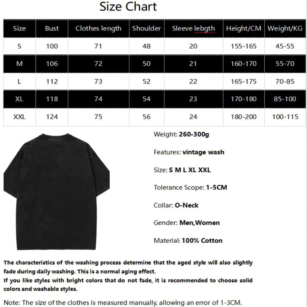 Jujutsu Kaisen Zenin Maki Washed Oversized Tee