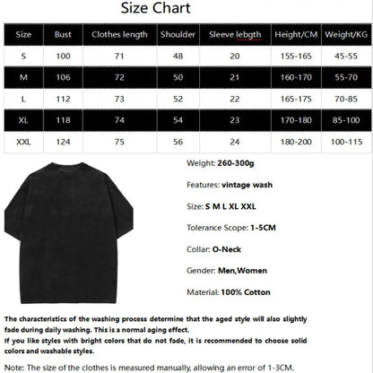Jujutsu Kaisen Zenin Maki Washed Oversized Tee