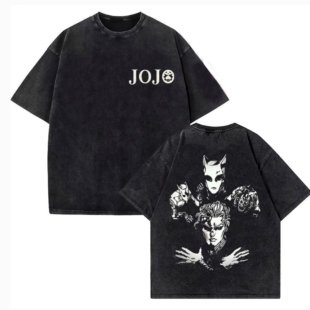 JoJo's Bizarre Adventure Gyro Zeppeli Washed Tee