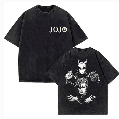 JoJo's Bizarre Adventure Gyro Zeppeli Washed Tee