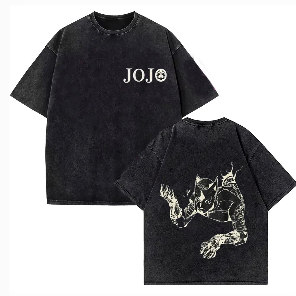 JoJo's Bizarre Adventure Gyro Zeppeli Washed Tee