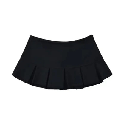 Y2K Pleated Mini Skirt